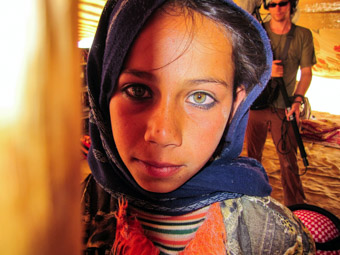 Bedouin girl Syria