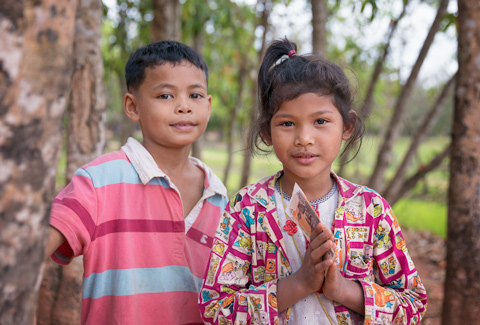 brother and sister Cambodia