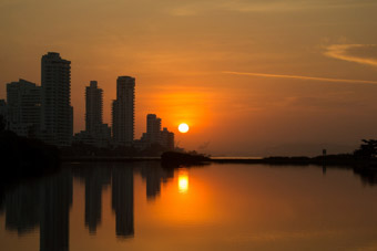 Sunset Cartagena Columbia