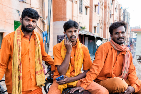 Three friends Hyderabad India