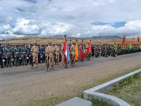 bolivian military